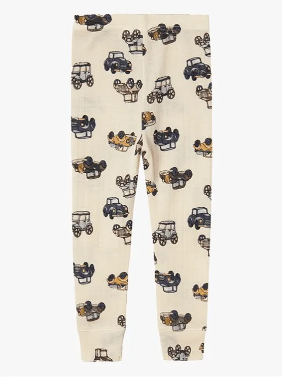 WANG ULL NEEDLE LONGJOHN LEGGINGS - Snow White sold by Brando product image thumbnail 2