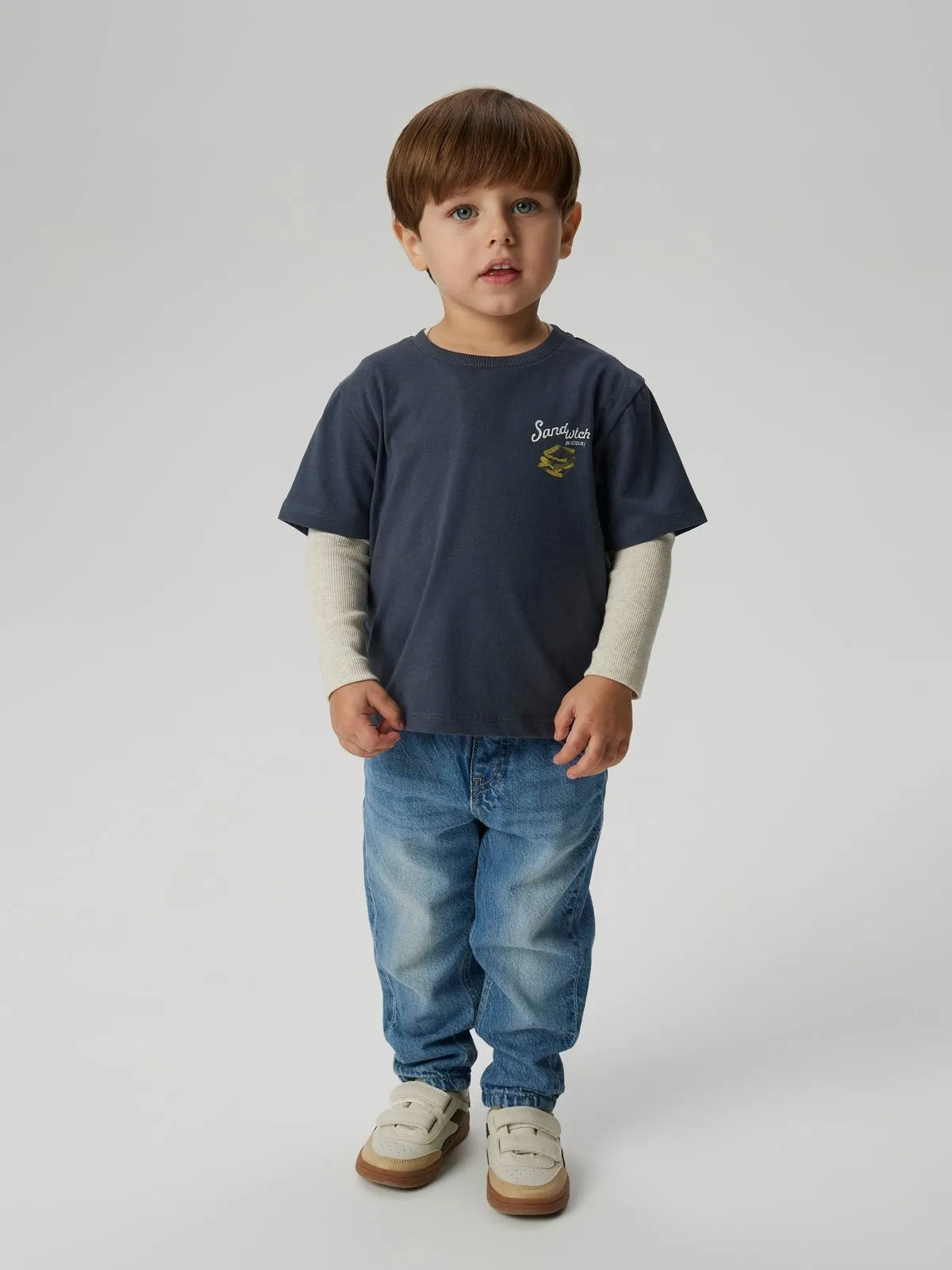 DARTIN T-SKJORTE - Ombre Blue sold by Brando product image thumbnail 5