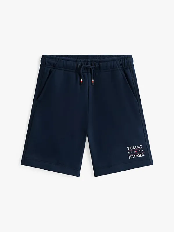FLAG HILFIGER SWEATSHORT - Dark Night Navy sold by Brando