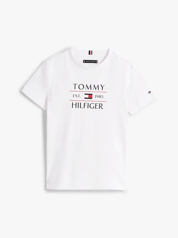 FLAG HILFIGER T-SKJORTE - White sold by Brando