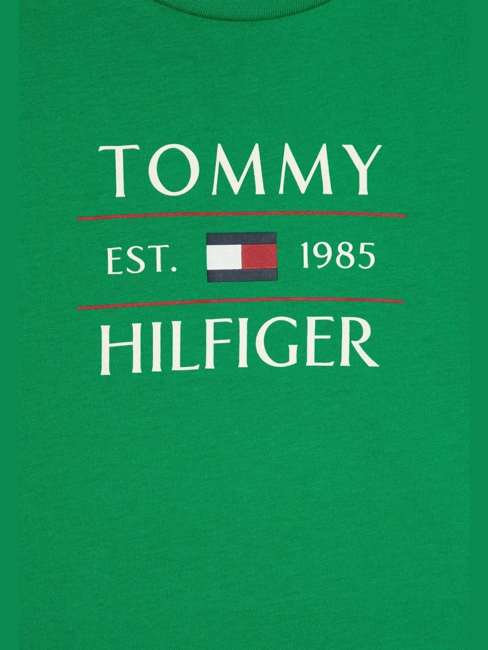 FLAG HILFIGER T-SKJORTE - Radiant Green sold by Brando product image thumbnail 3