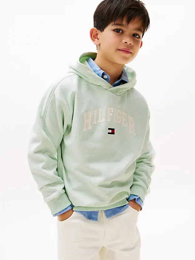 VARSITY HOODIE - Dew Green Heather sold by Brando product image thumbnail 2