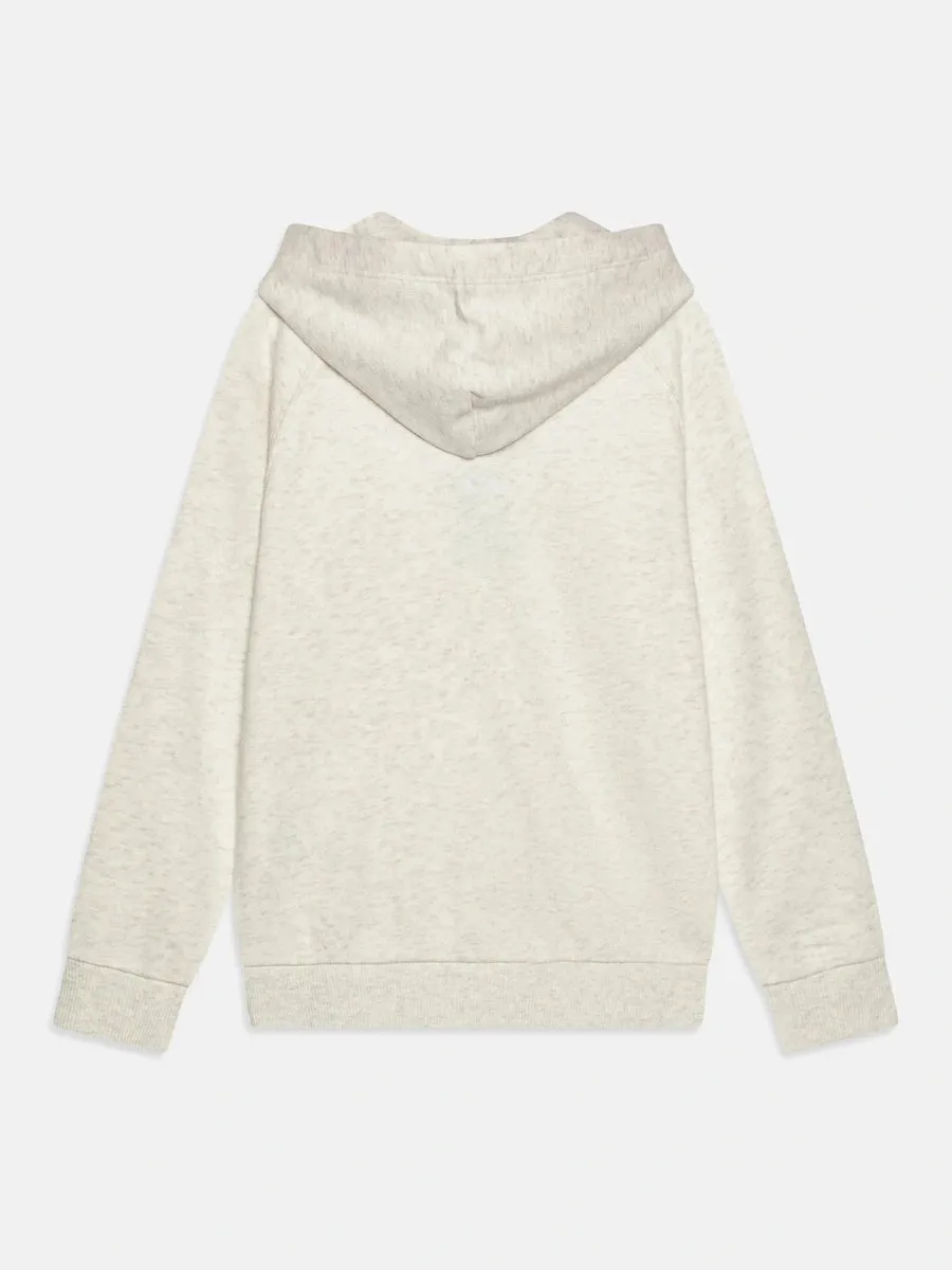 VARSITY HOODIE - Snow White Heather sold by Brando product image thumbnail 2