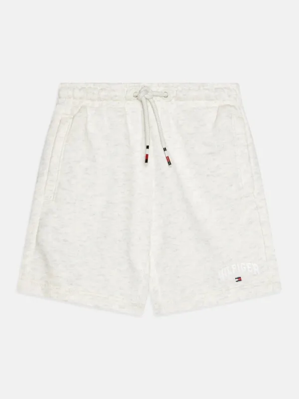 VARSITY SWEATSHORTS - Snow White Heather sold by Brando