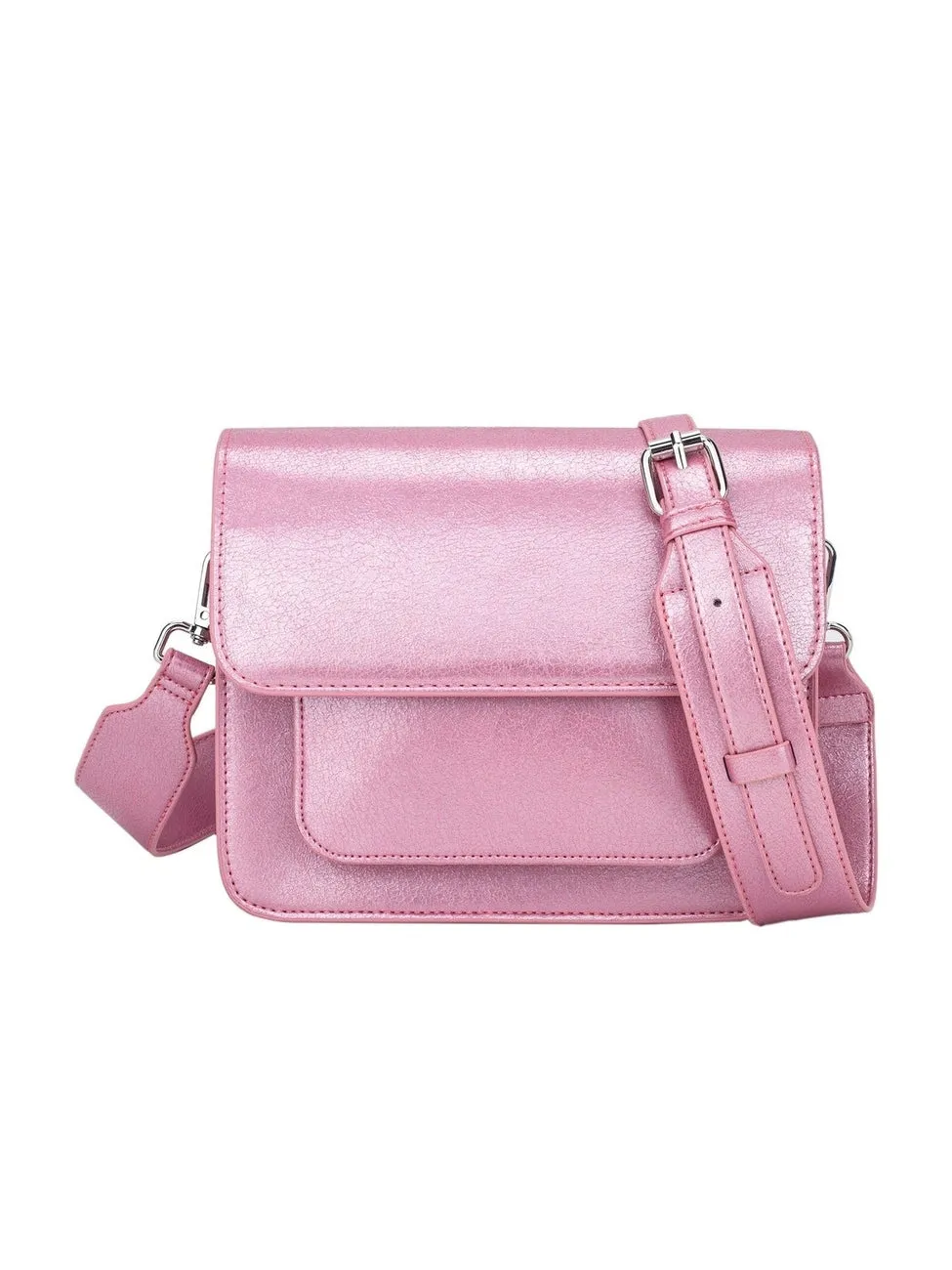 Cayman pocket shiny structure veske- rouge sold by Brando