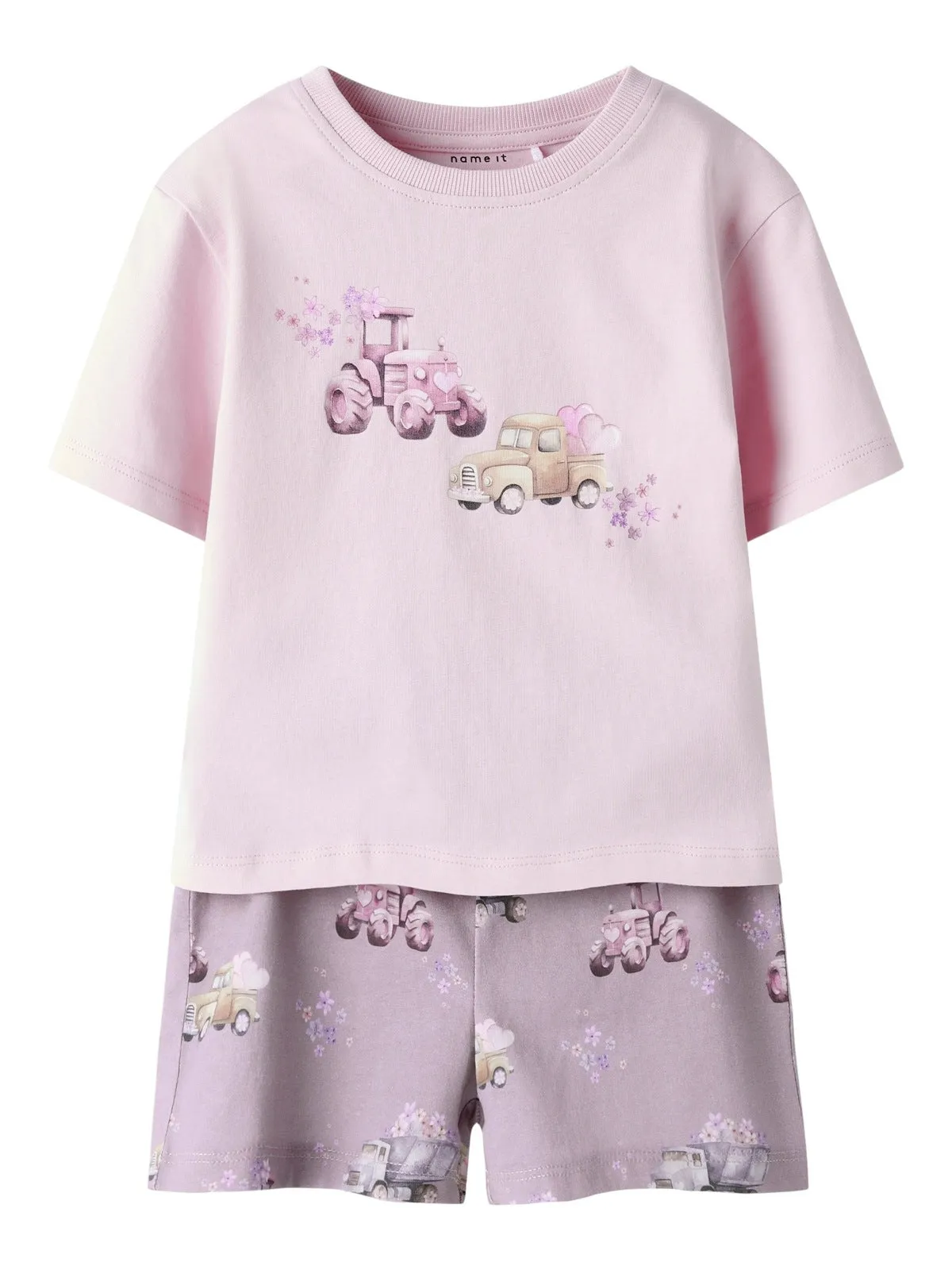 HELGA SHORTS SET - Cameo Pink sold by Brando