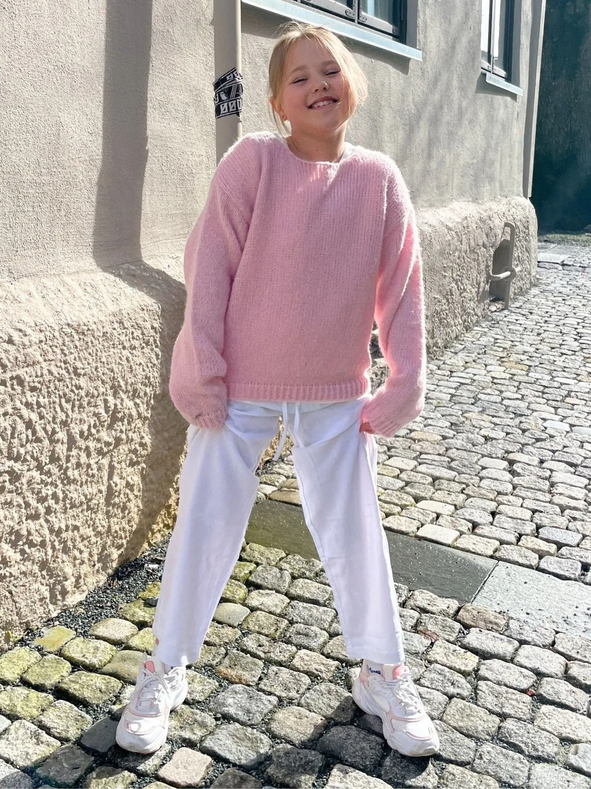 Lin Bukse Unisex - White sold by Brando