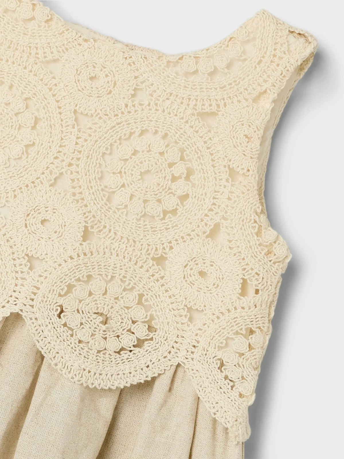 JIE SPENCER KJOLE - Bleached Sand sold by Brando product image thumbnail 2