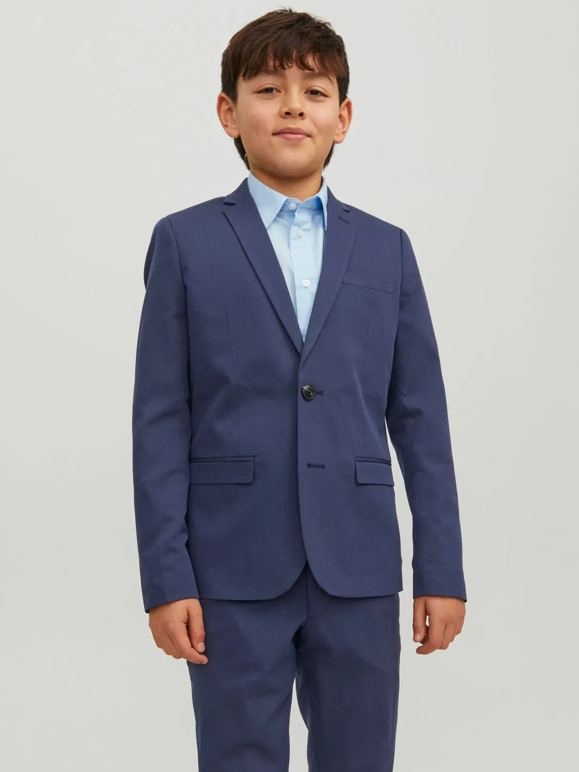 SOLAR Slim dressjakke - Medieval Blue sold by Brando product image thumbnail 3