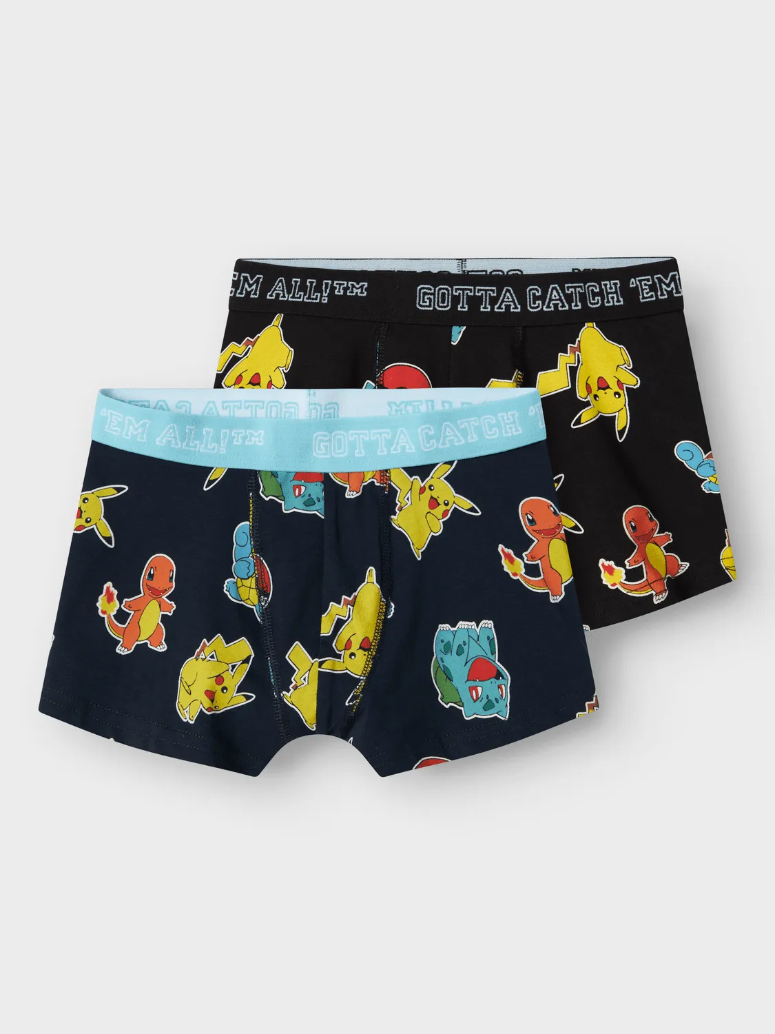 POKEMON 2P BOXER - Black sold by Brando product image thumbnail 3