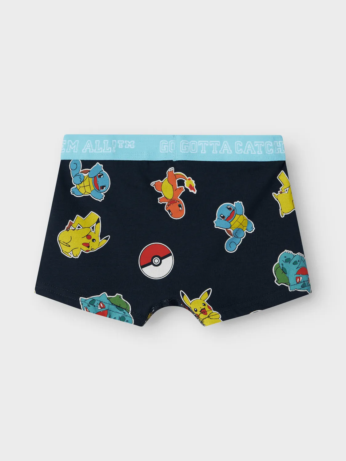 POKEMON 2P BOXER - Black sold by Brando product image thumbnail 4