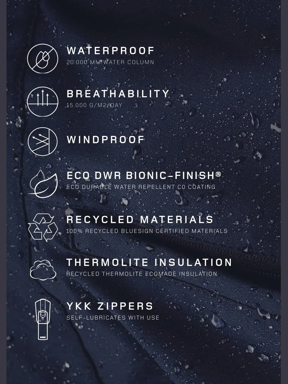 Sluddn coat - new black sold by Brando product image thumbnail 3