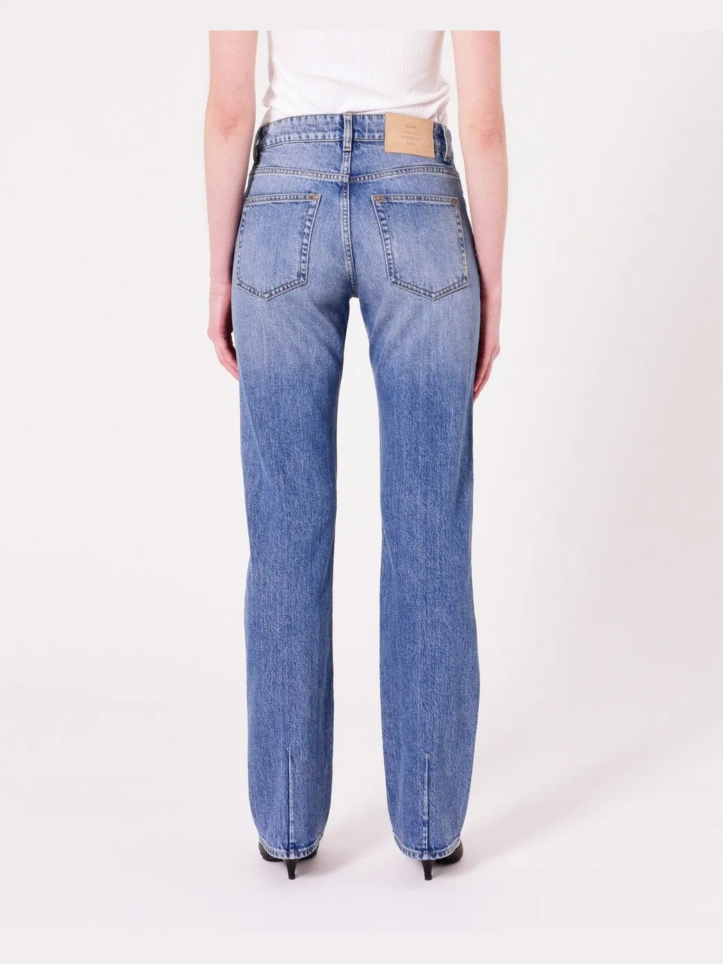 Mica straight jeans - agnesmid vintage indigo sold by Brando product image thumbnail 2