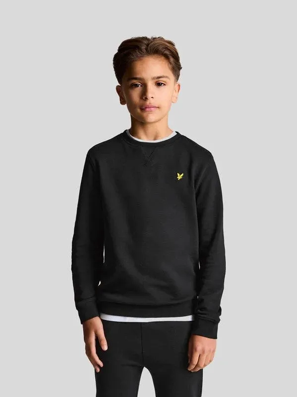 Crew Neck Sweatshirt Genser - Jet Black sold by Brando product image thumbnail 5