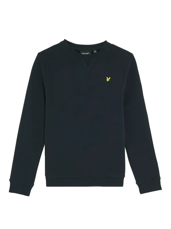 Crew Neck Sweatshirt Genser - Jet Black sold by Brando