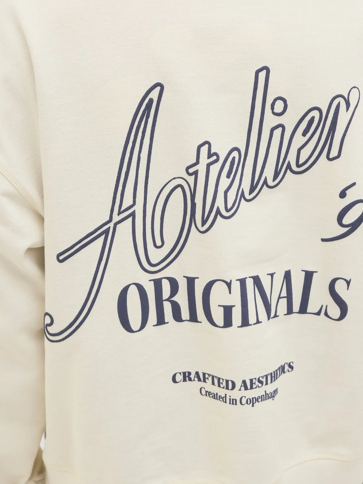 Hydra sweat crew neck genser - antique white sold by Brando product image thumbnail 4