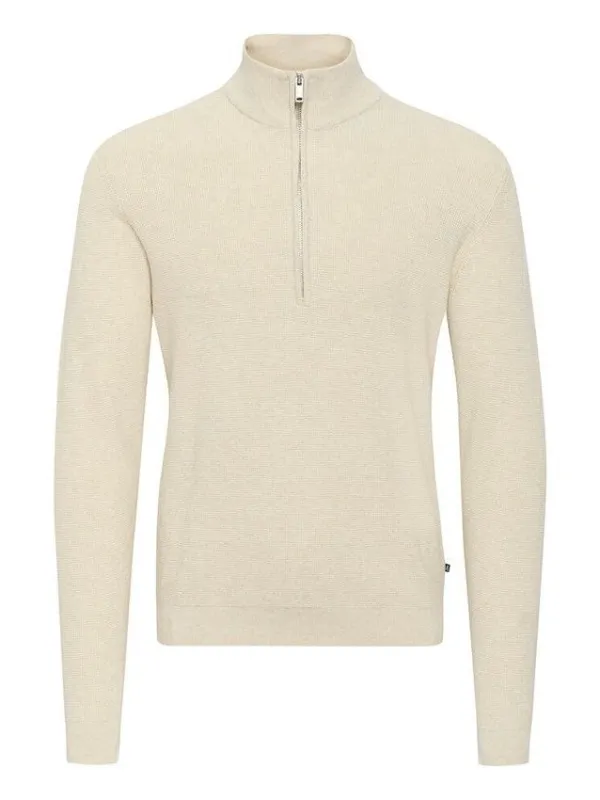 Lagoon genser - oyster gray melange sold by Brando