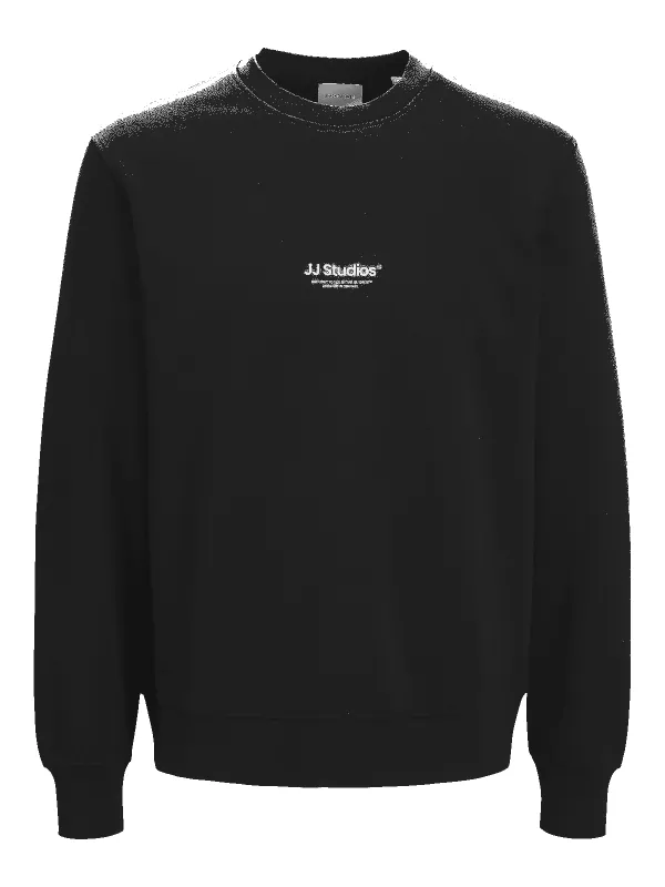 Soho sweat crew neck - black sold by Brando