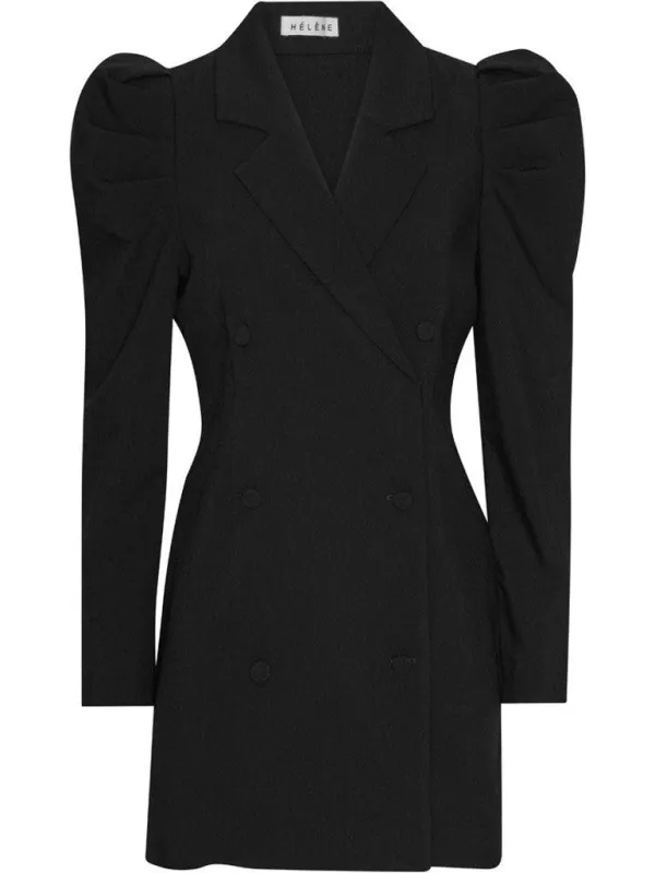 Rachel blazer kjole - black sold by Brando