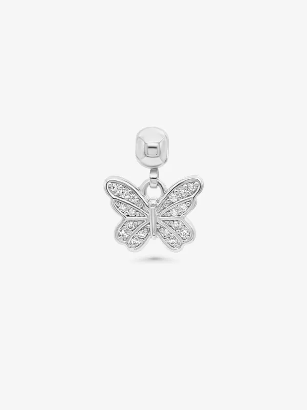 Butterfly charm - silver sold by Brando