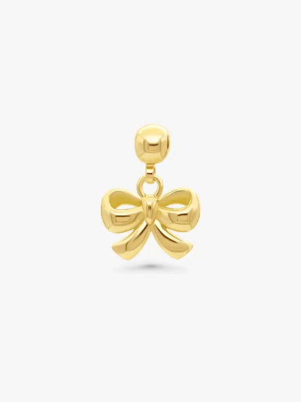 Bow charm - gold sold by Brando