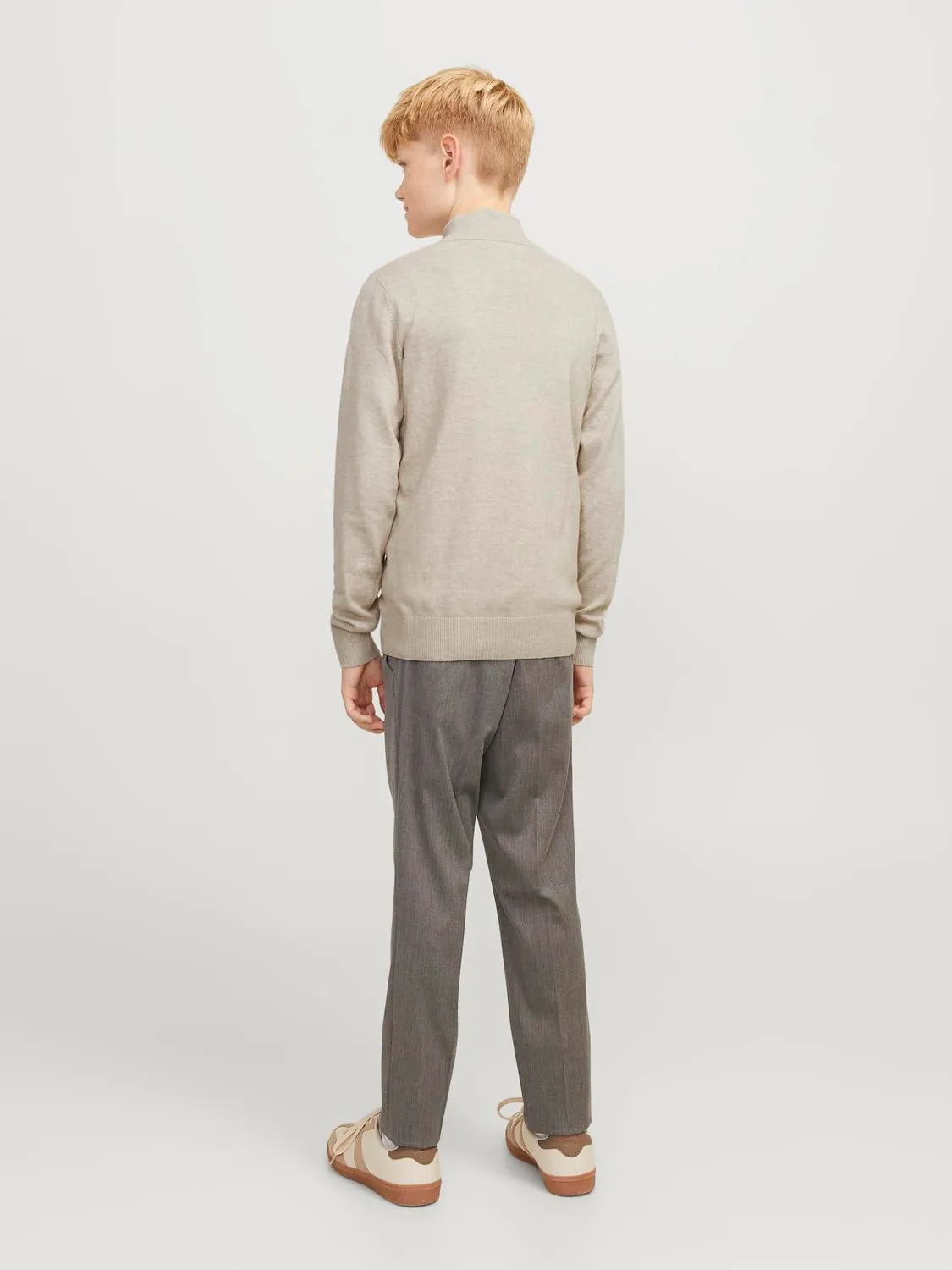 EMIL KNIT HALF ZIP - Oatmeal sold by Brando product image thumbnail 4