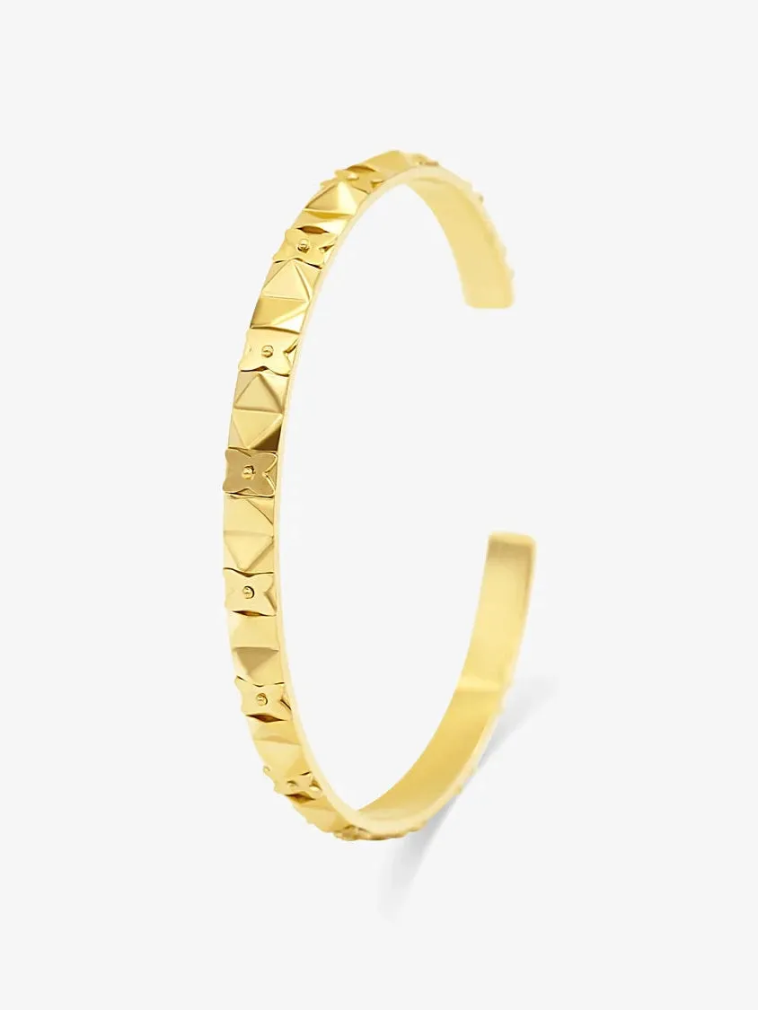 Flower bangle armbånd - gold sold by Brando