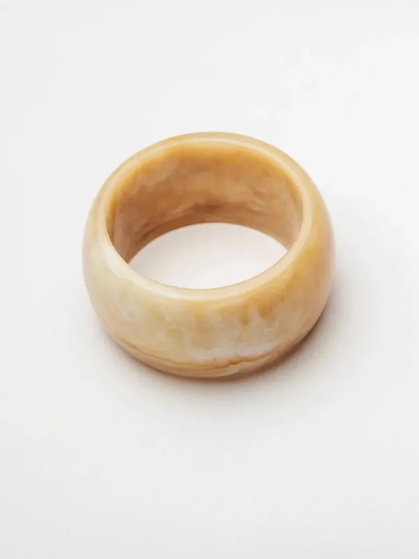 Big bracelet light camel - light camel made by Brando