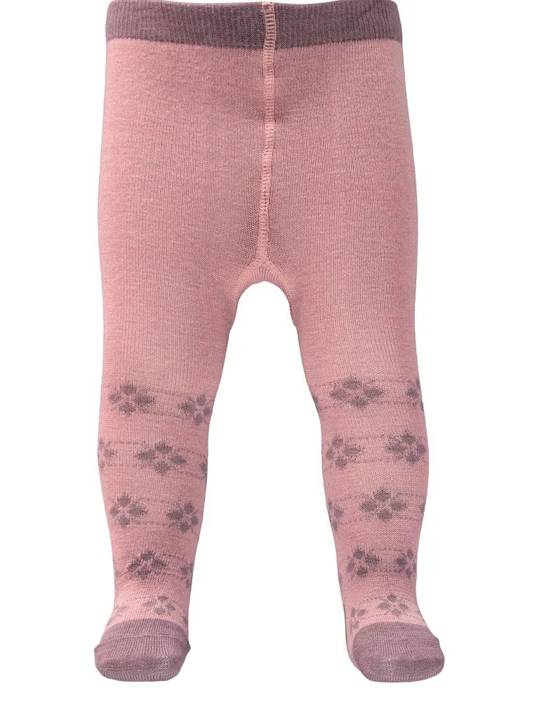 Wakim ull/bomull strømpebukse - Rosa sold by Brando