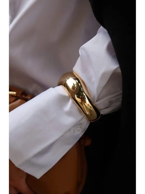 Wave bracelet - gold sold by Brando