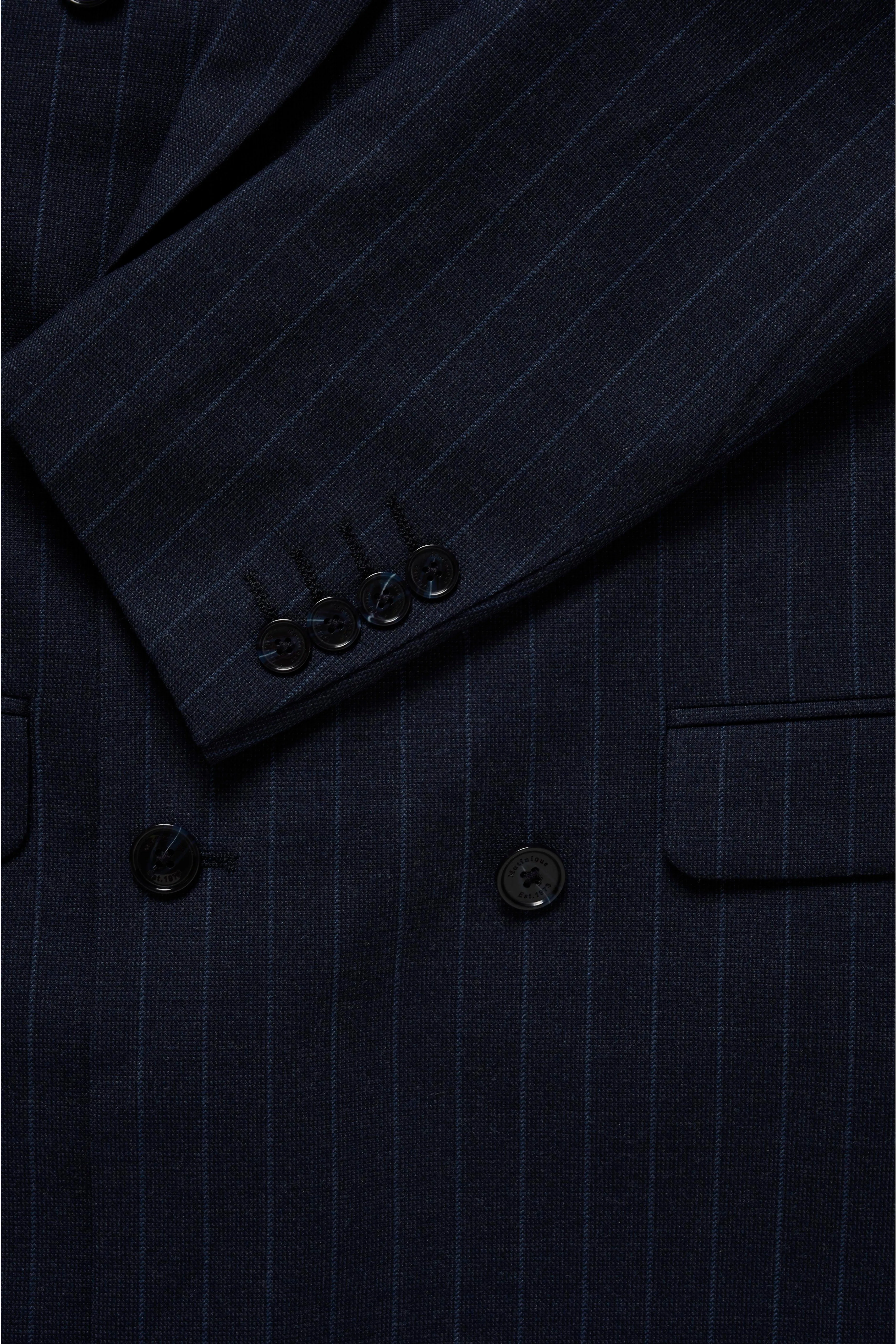 Garet Double Blazer - Dark Navy sold by Brando product image thumbnail 4