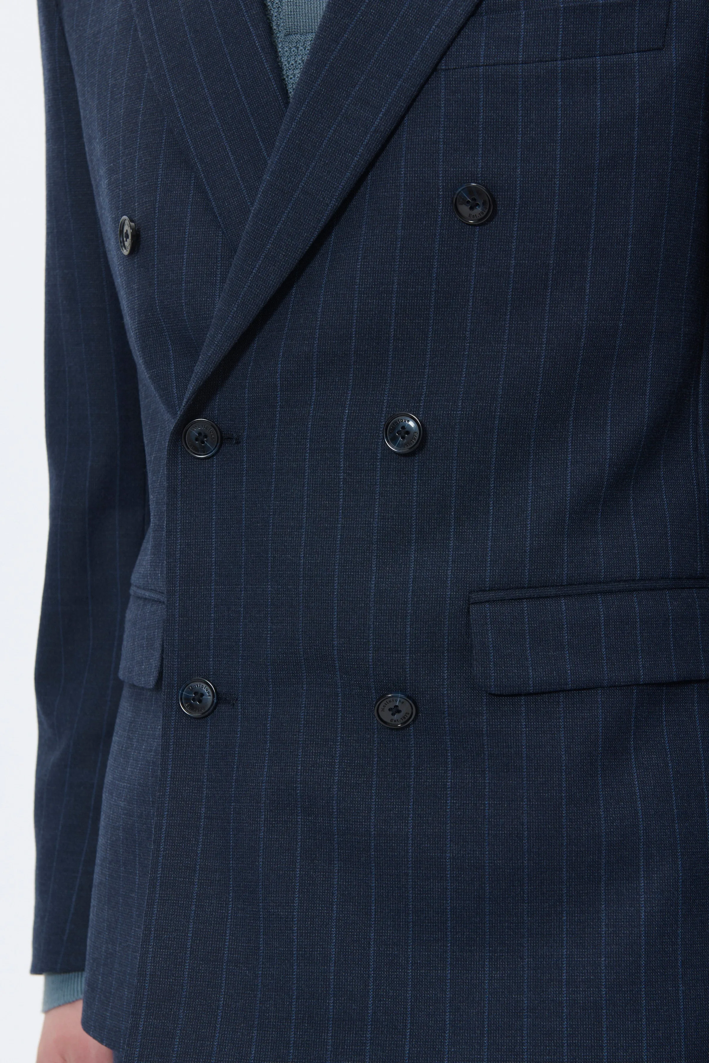 Garet Double Blazer - Dark Navy sold by Brando product image thumbnail 2