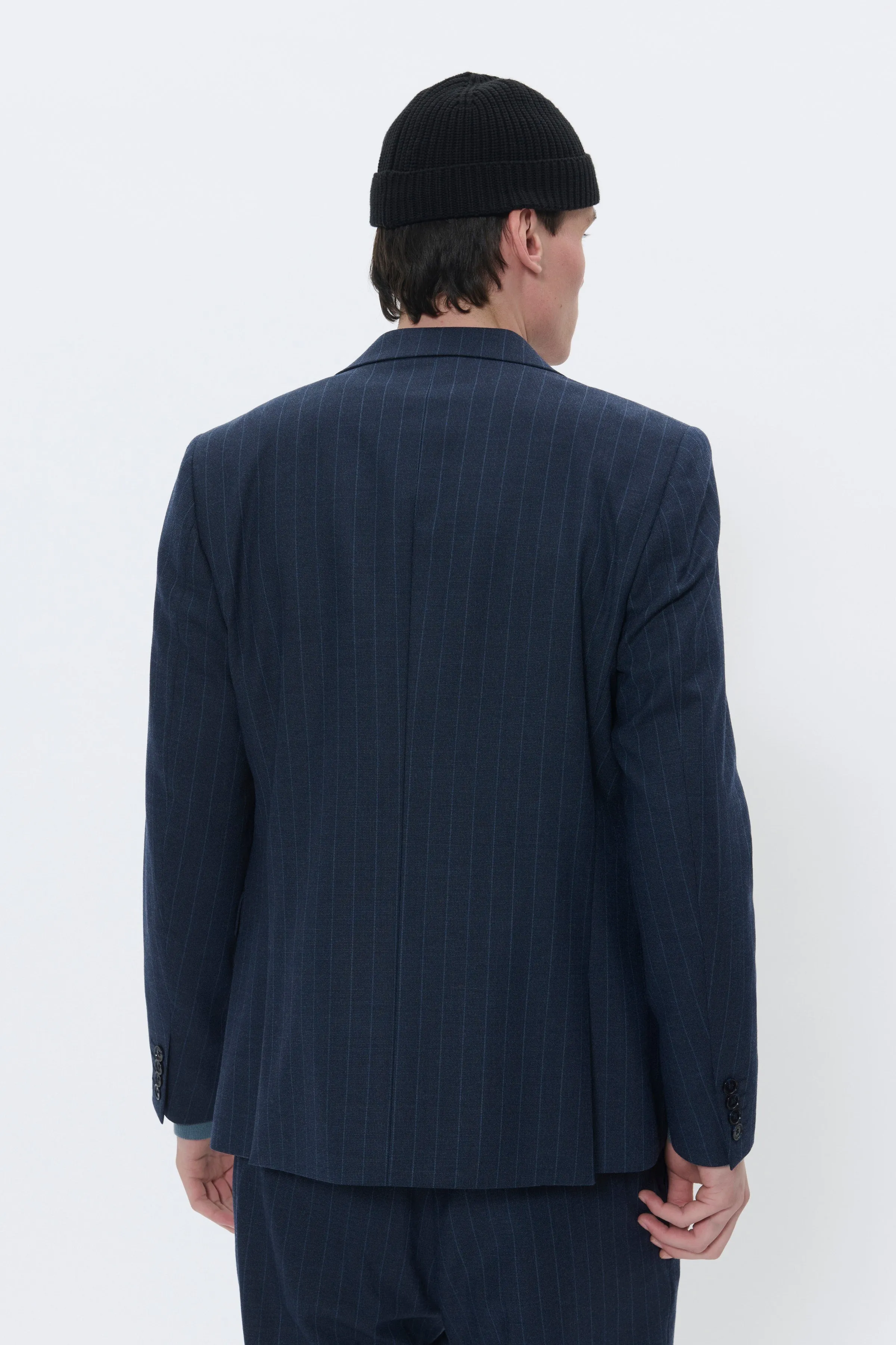 Garet Double Blazer - Dark Navy sold by Brando product image thumbnail 5