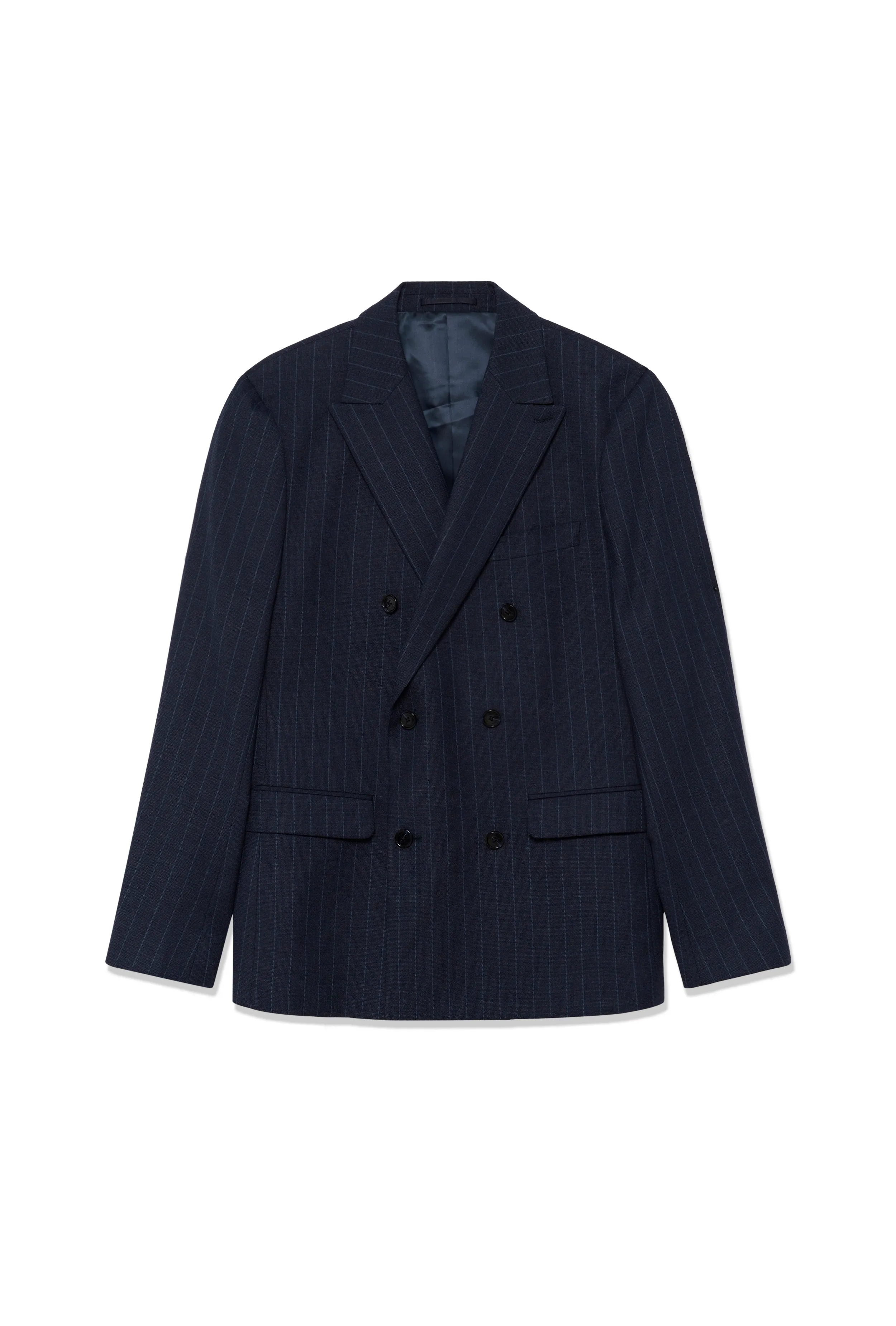 Garet Double Blazer - Dark Navy sold by Brando