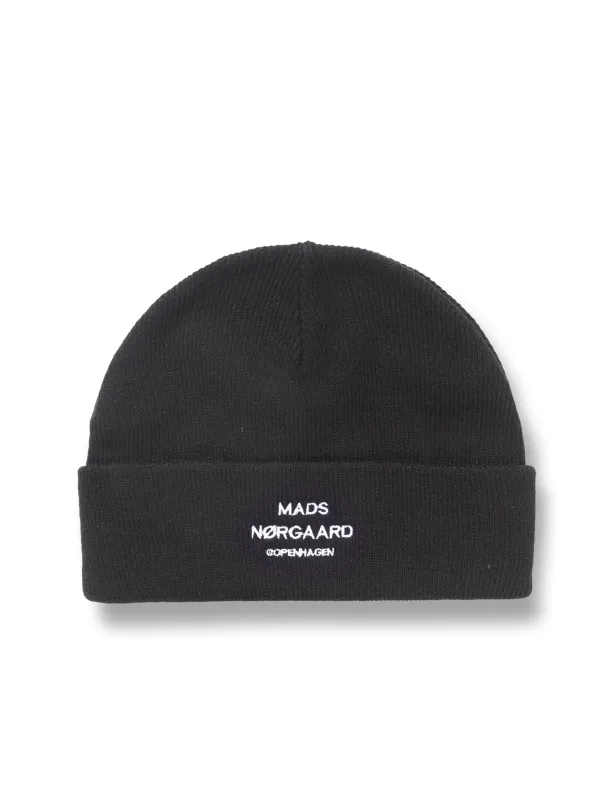 Isak Ambas Logo Beanie - Black sold by Brando