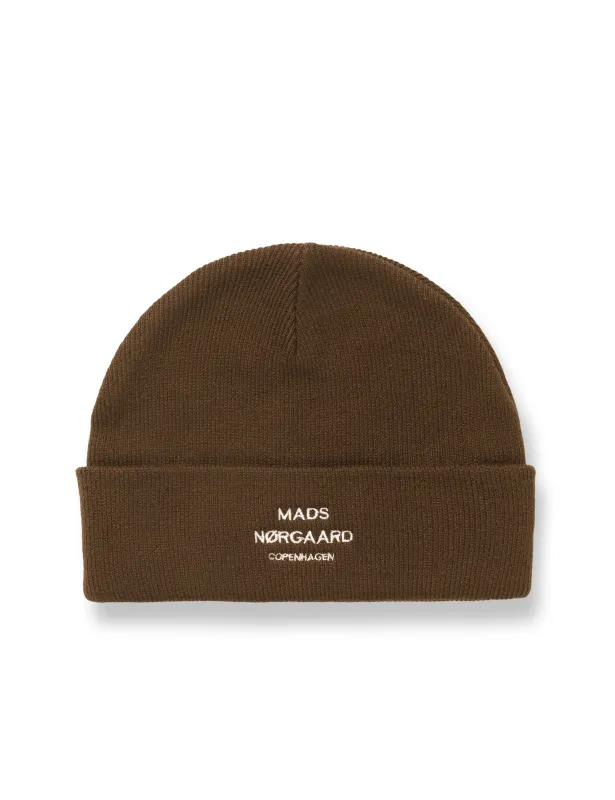 Isak Ambas Logo Beanie - Demitasse sold by Brando