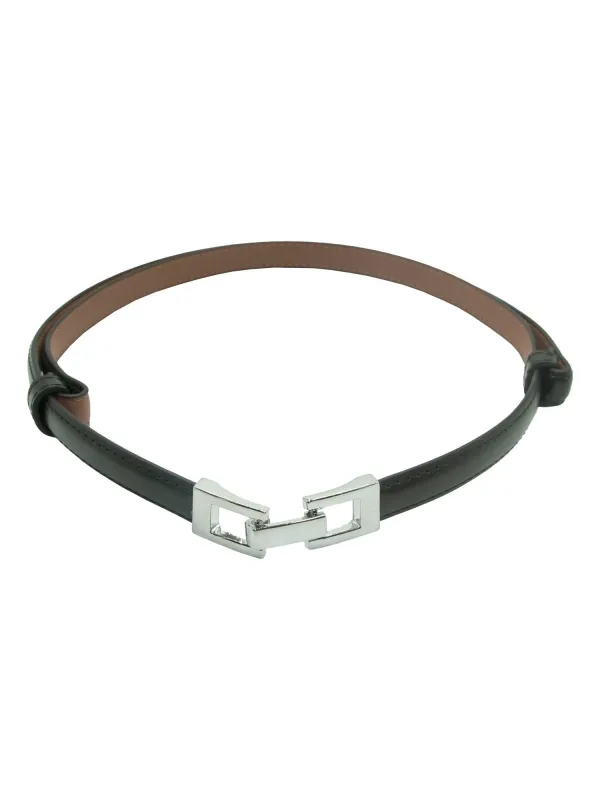 Belte m/justerbar sølv spenne sold by Brando