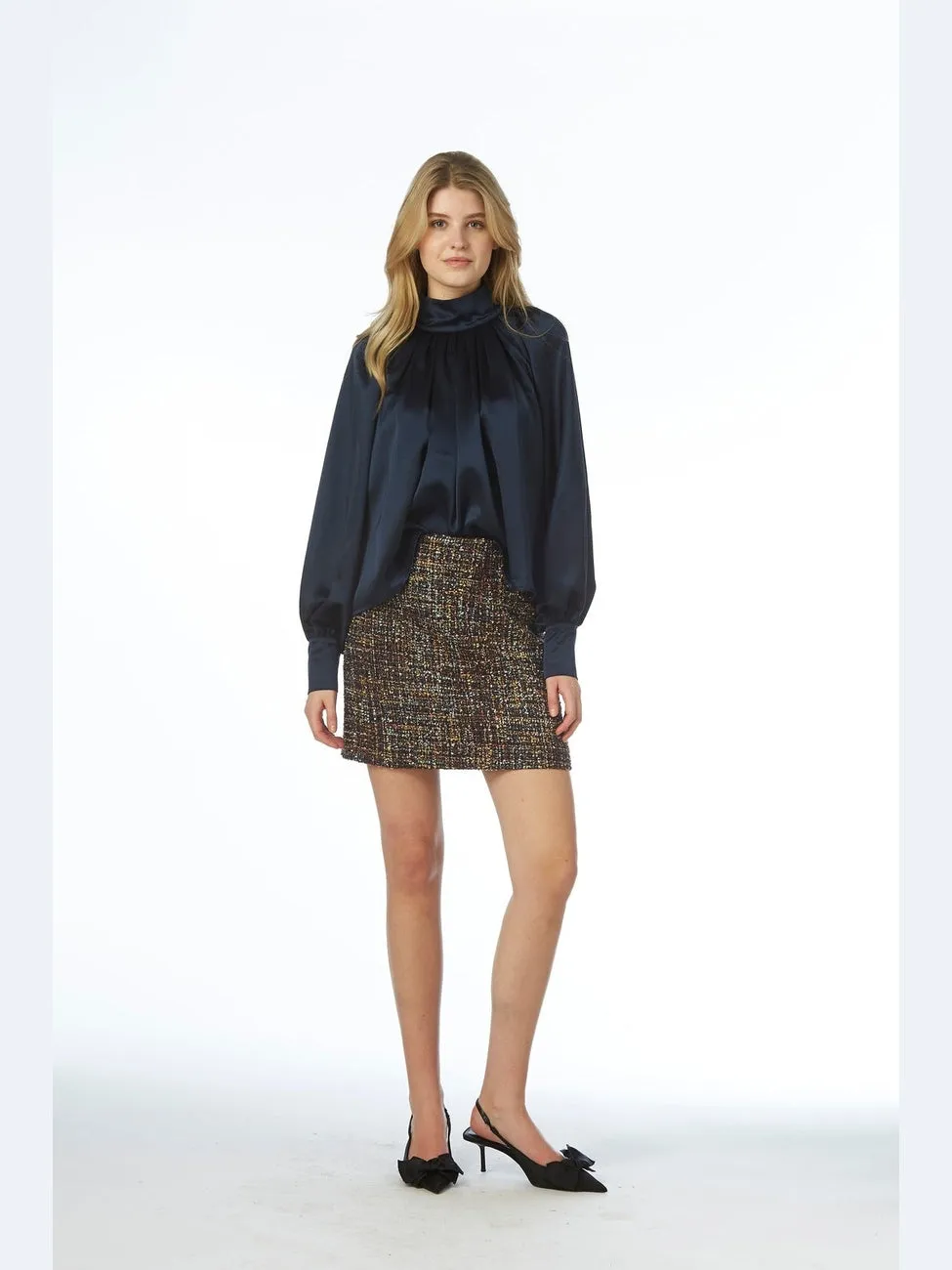 Lina blouse - navy sold by Brando product image thumbnail 4