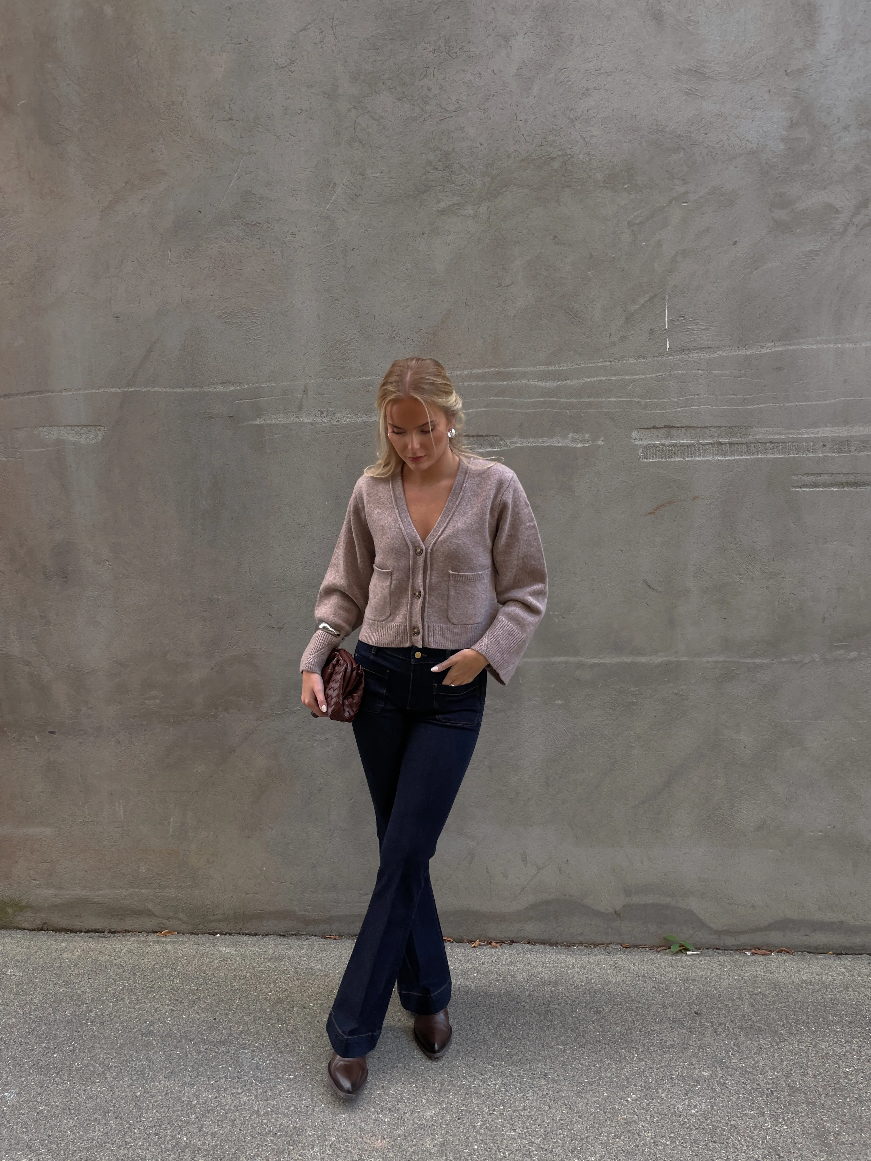 Gilet galiega cardigan - beige sold by Brando product image thumbnail 3