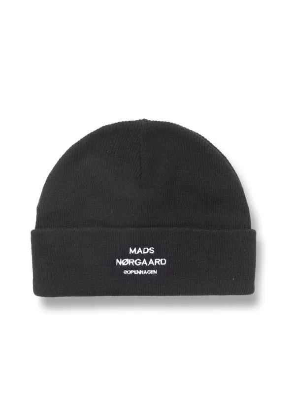Isak ambas logo beanie - black sold by Brando