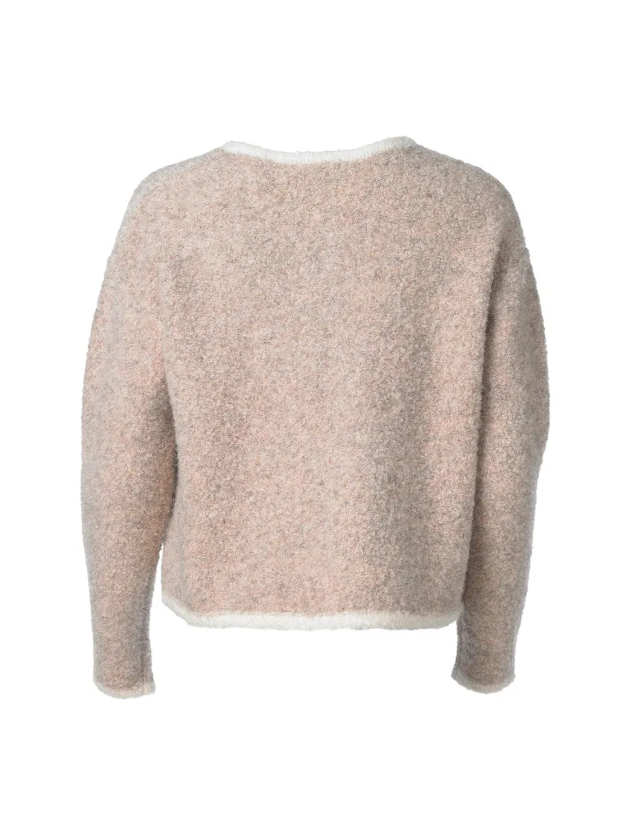 Teddy cardigan - beige sold by Brando product image thumbnail 2