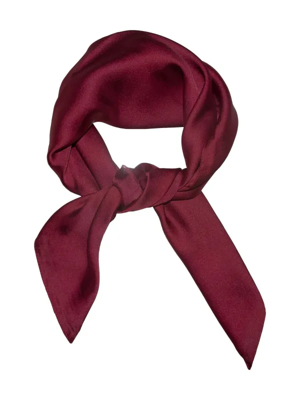 Skjerf ensfarget - vinrød sold by Brando