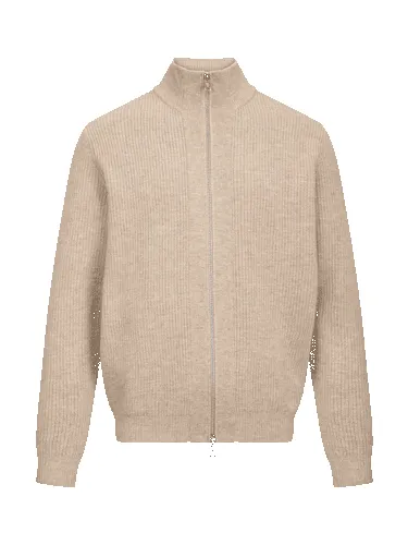 Marcel cardigan - light sand sold by Brando