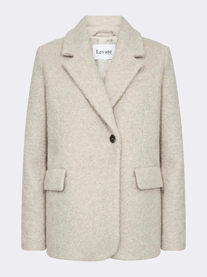 Kammy blazer - silver cloud combi sold by Brando