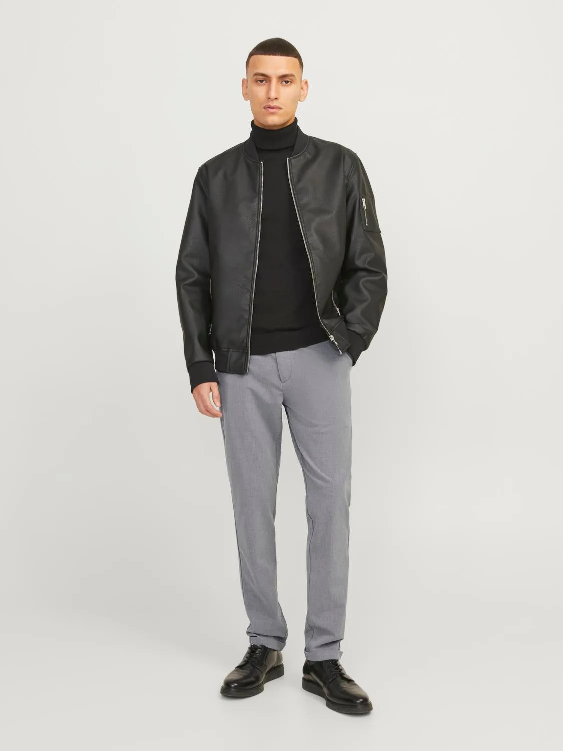 Marco jjconnor grey mel bukse - grey melange sold by Brando product image thumbnail 2