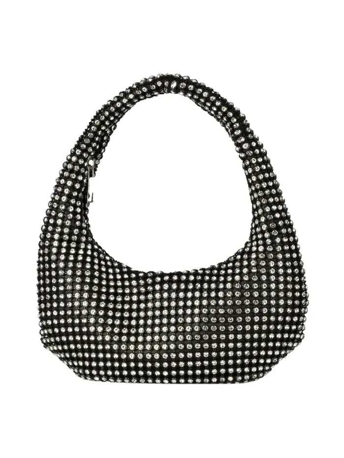 Lucille Crystal Bag - Black sold by Brando