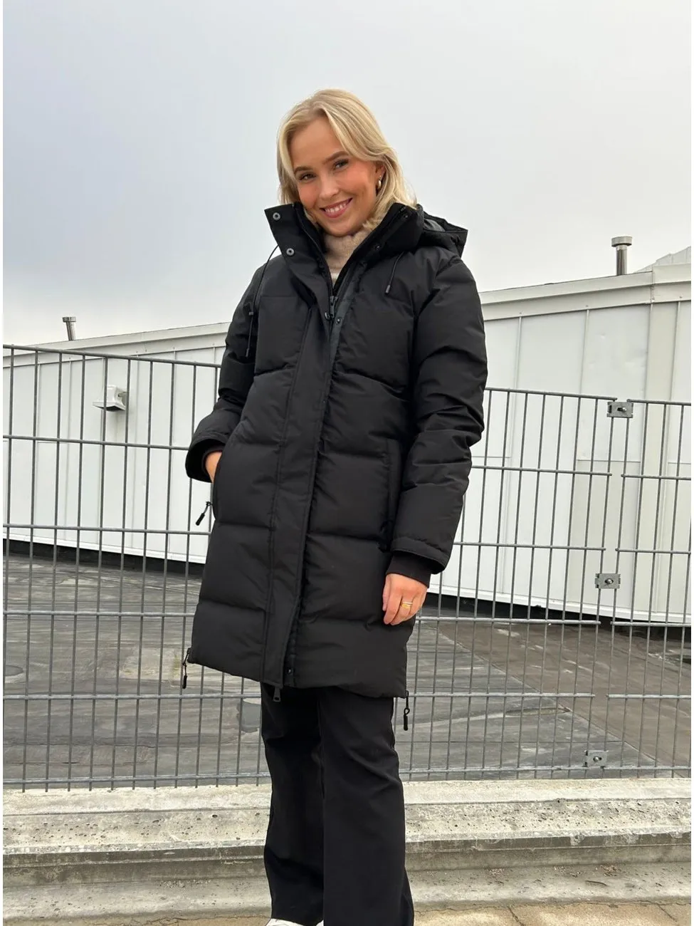 Ida down parka - black sold by Brando product image thumbnail 3