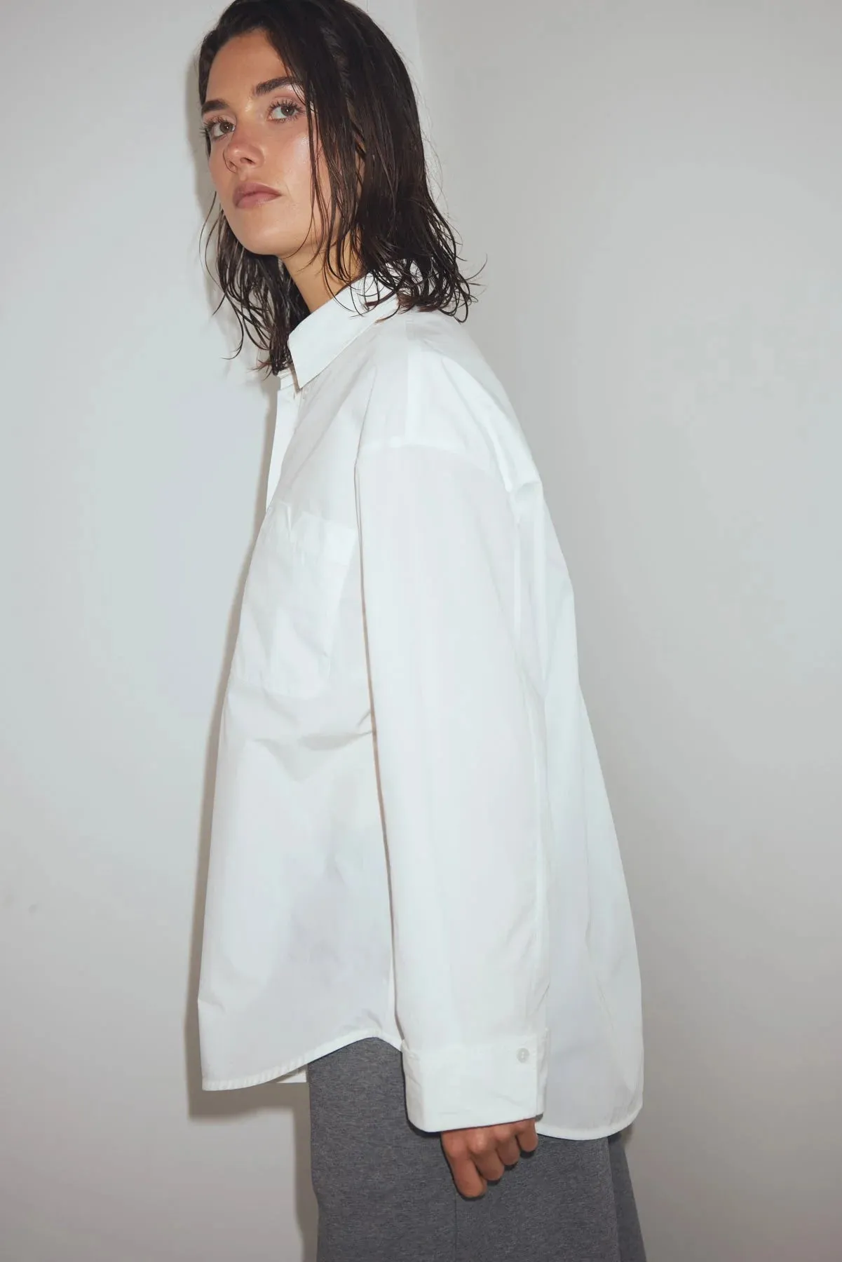 Marlon skjorte - white sold by Brando product image thumbnail 4