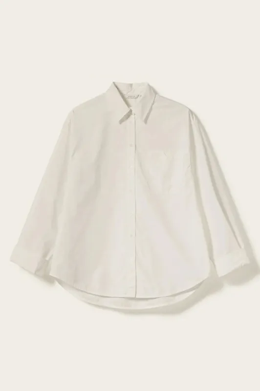 Marlon skjorte - white sold by Brando