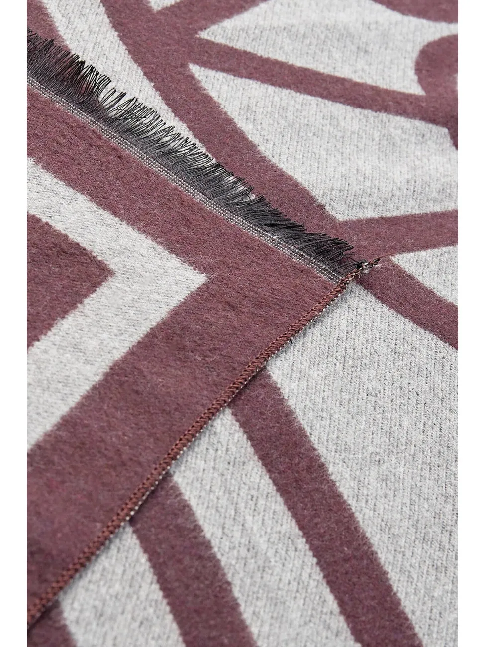 Hartley skjerf - bordeaux sold by Brando product image thumbnail 3